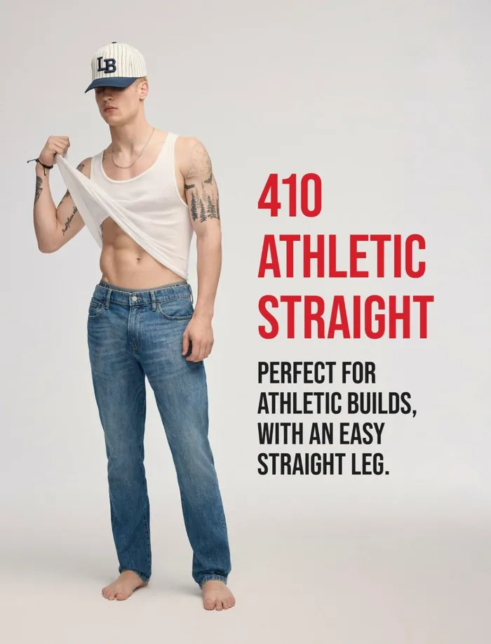 410 Athletic Straight Iron Wash Men Lucky Brand Pants