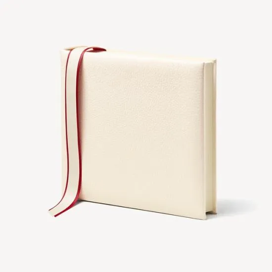 8inch Leather Photo Album Ivory Pebble Women Aspinal Of London Albums