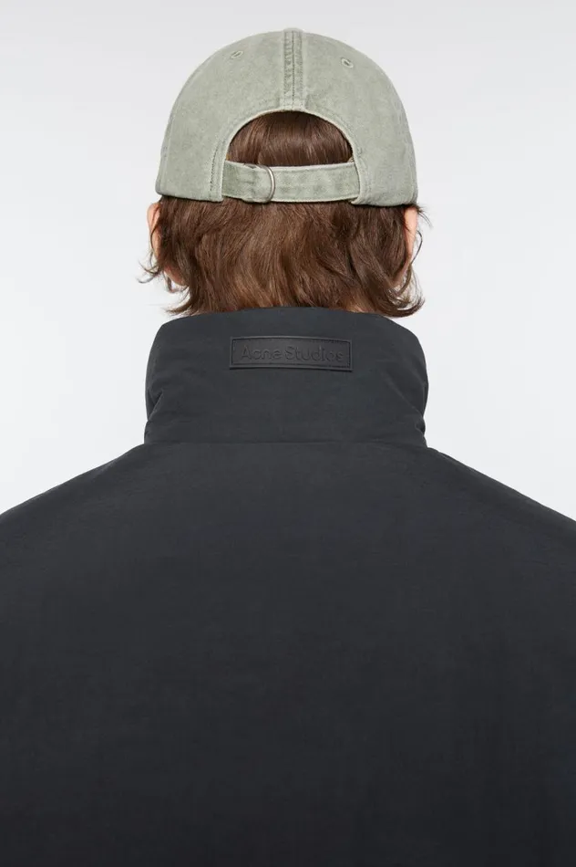 Acne Studios Dyed Puffer Jacket Navy Men Outerwear