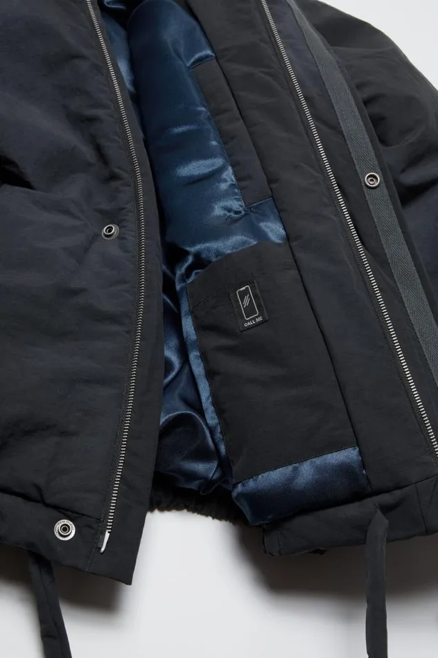 Acne Studios Dyed Puffer Jacket Navy Men Outerwear