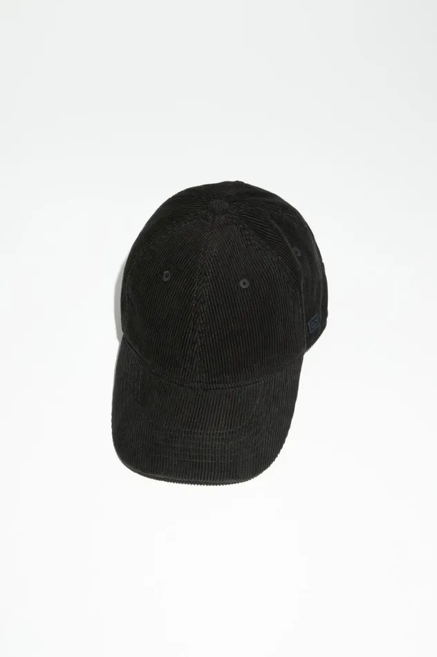 Acne Studios Micro Face Patch Cap Black Men Hats