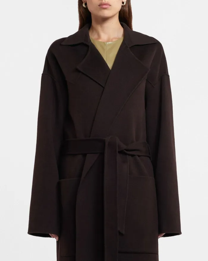 Alamo Coffee Ground Women Nanushka Outerwear Alamo Coffee Ground Women Nanushka Outerwear