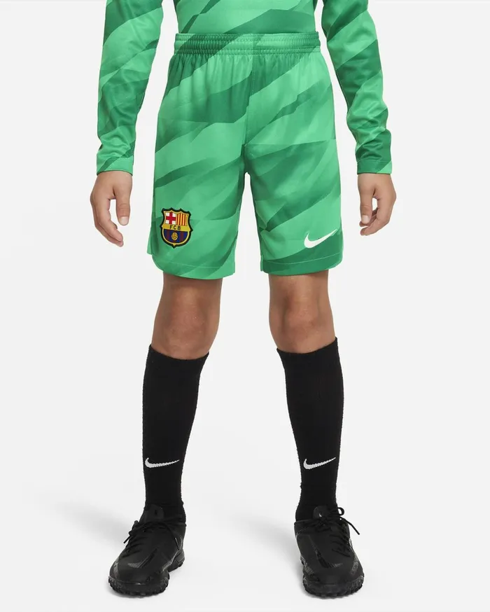All Clothing Kids Nike FC Barcelona 202324 Stadium Goalkeeper Stadium Greenmalachitewhite All Clothing Kids Nike FC Barcelona 202324 Stadium Goalkeeper Stadium Greenmalachitewhite