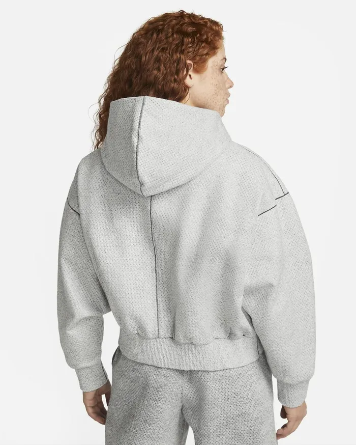 All Clothing Women Nike Forward Bomber Jacket Light Smoke Greyheatheranthracitelight Smoke Grey