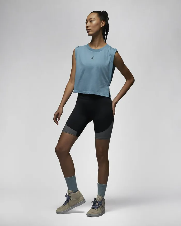 All Clothing Women Nike Jordan Sport Essentials Ceruleangreen Strike