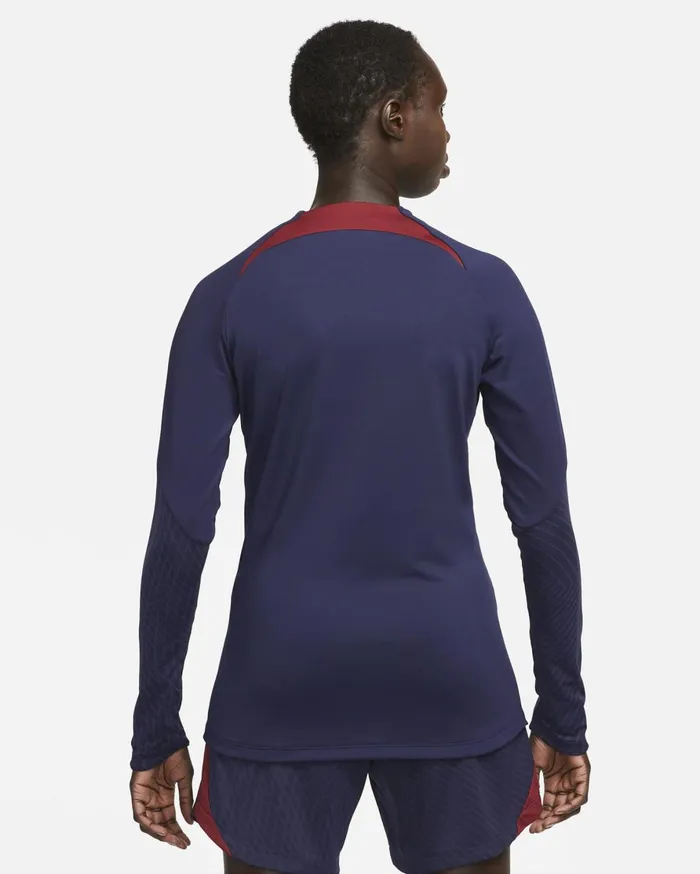 All Clothing Women Nike Paris SaintGermain Strike Blackened Blueblackened Blueteam Redgold Suede
