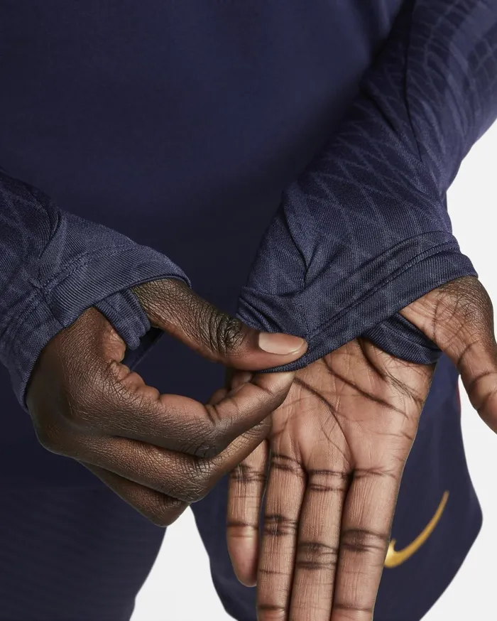 All Clothing Women Nike Paris SaintGermain Strike Blackened Blueblackened Blueteam Redgold Suede