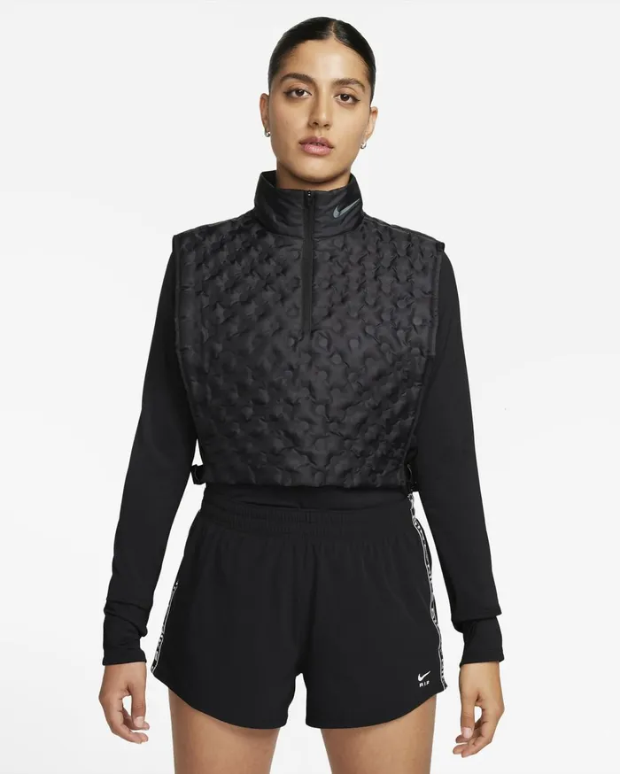 All Clothing Women Nike Running Division ThermaFIT ADV AeroLoft Black
