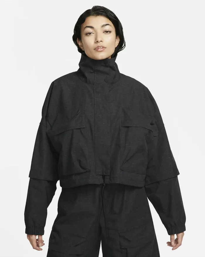 All Clothing Women Nike Sportswear Tech Pack Black Heatherblack