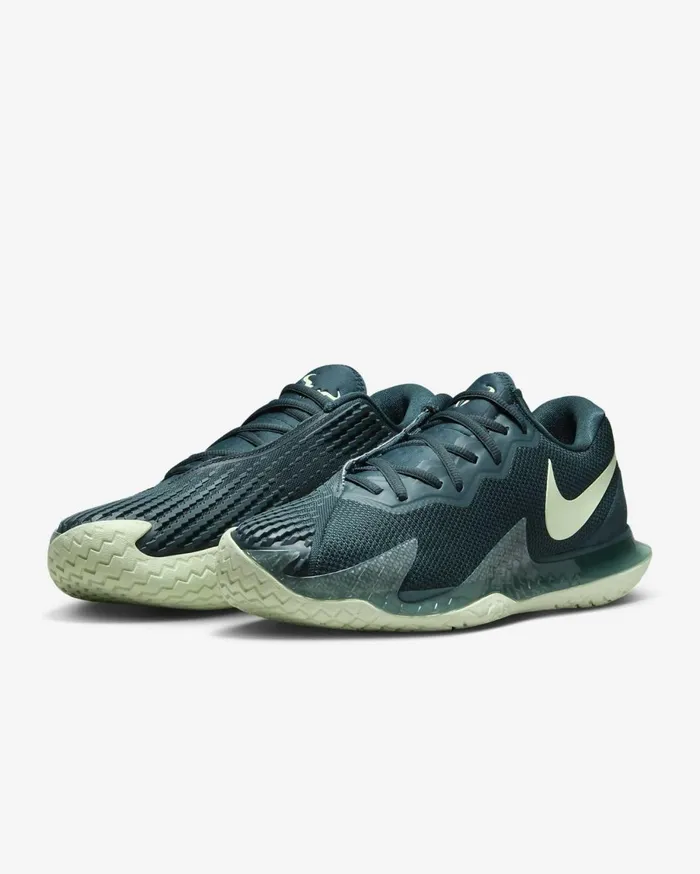 All Shoes Men Nike NikeCourt Zoom Vapor Cage 4 Rafa Deep Jungledeep Junglelime Ice