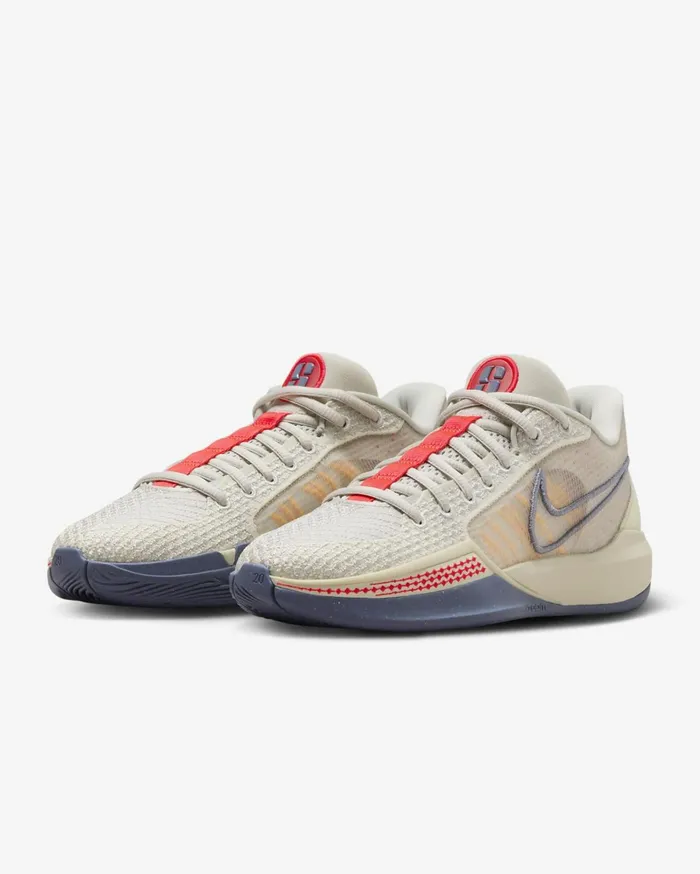All Shoes WomenMen Nike Sabrina 1 039Grounded039 Light Boneashen Slatecoconut Milklaser Orange