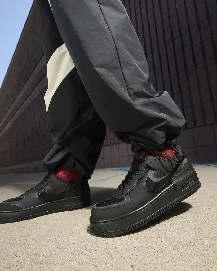 All Shoes Women Nike Air Force 1 Shadow Blackanthracitevelvet Brownblack