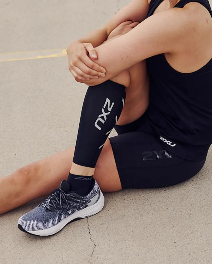 Arm and Calf Sleeves Accessories 2XU Compression Calf Guards Black