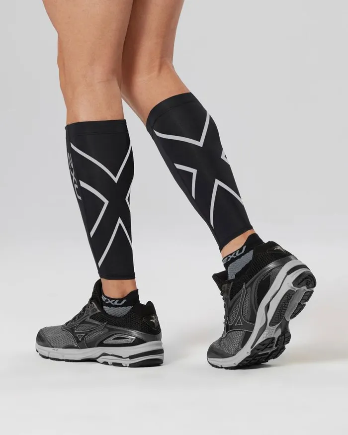 Arm and Calf Sleeves Accessories 2XU Compression Calf Guards Black
