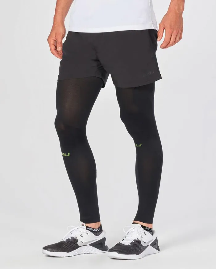 Arm and Calf Sleeves Accessories 2XU Recovery Flex Leg Sleeves Blacknero