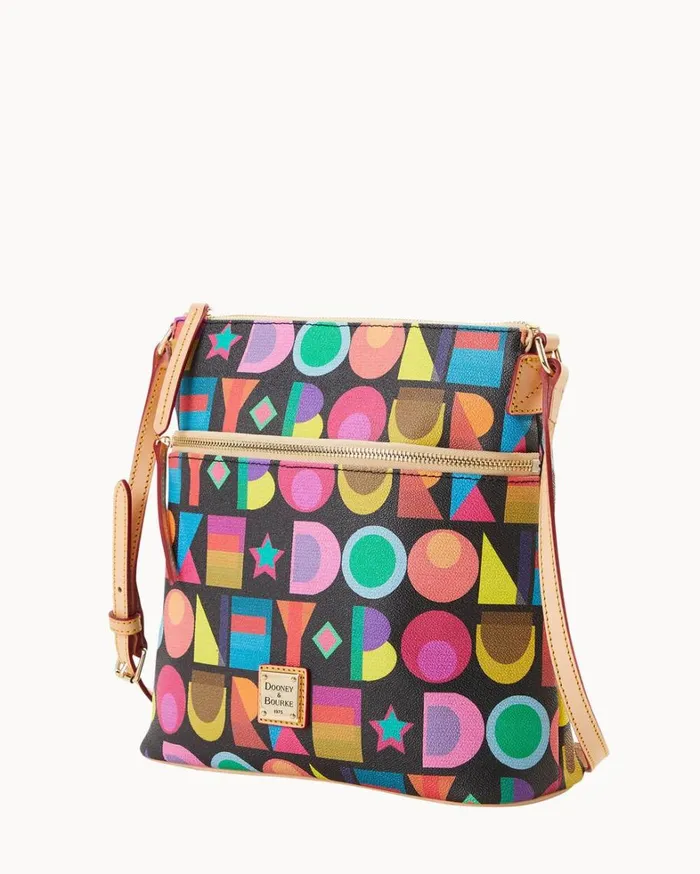 Art Deco Crossbody Black Women Dooney and Bourke Crossbodies Art Deco Crossbody Black Women Dooney and Bourke Crossbodies