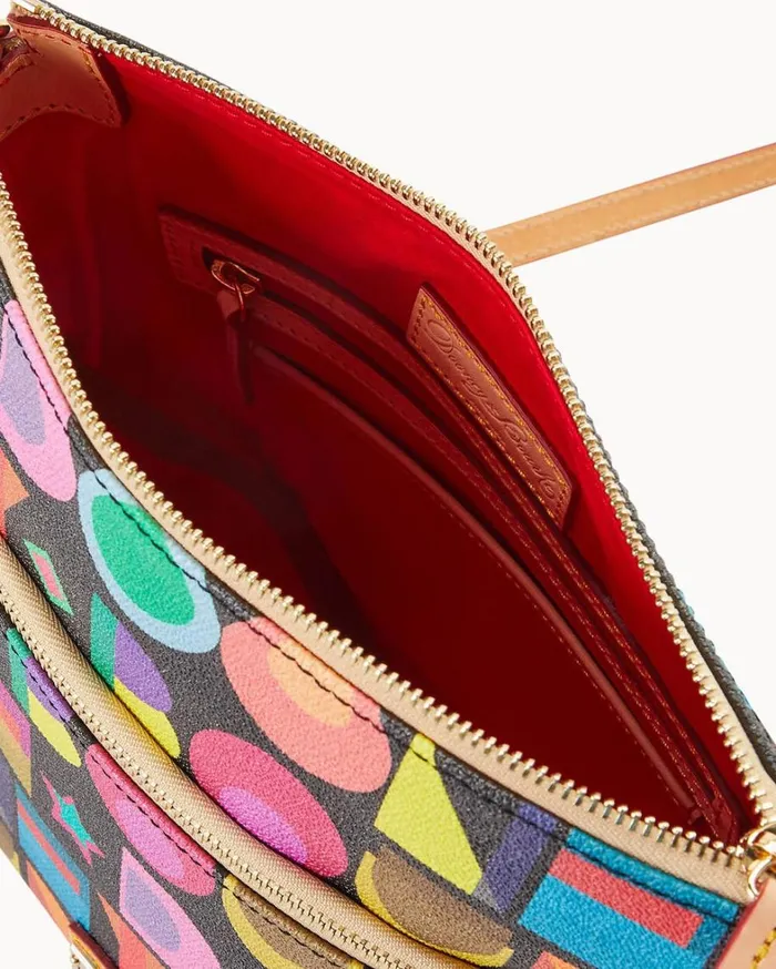 Art Deco Crossbody Black Women Dooney and Bourke Crossbodies Art Deco Crossbody Black Women Dooney and Bourke Crossbodies