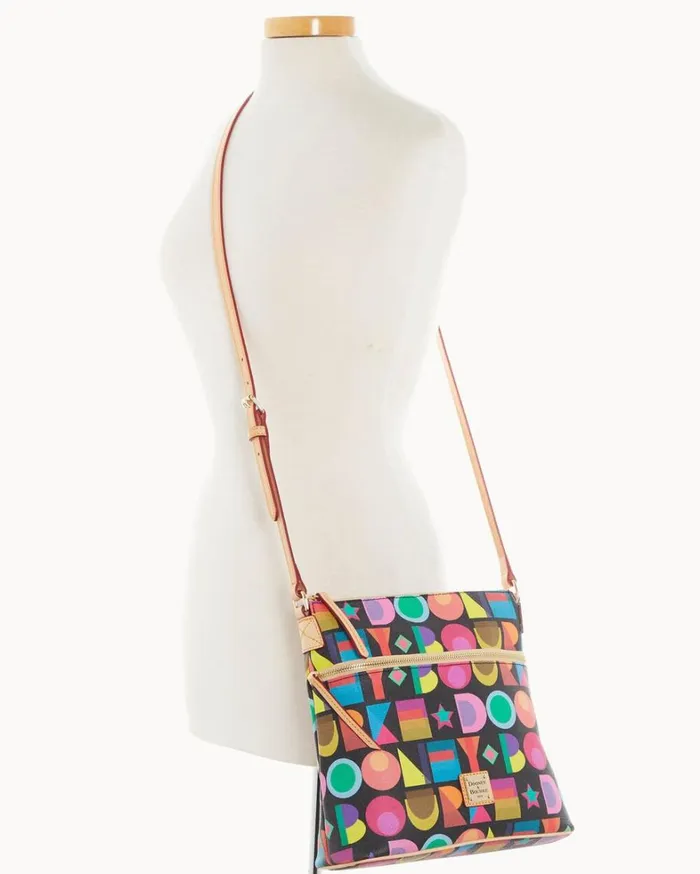 Art Deco Crossbody Black Women Dooney and Bourke Crossbodies Art Deco Crossbody Black Women Dooney and Bourke Crossbodies