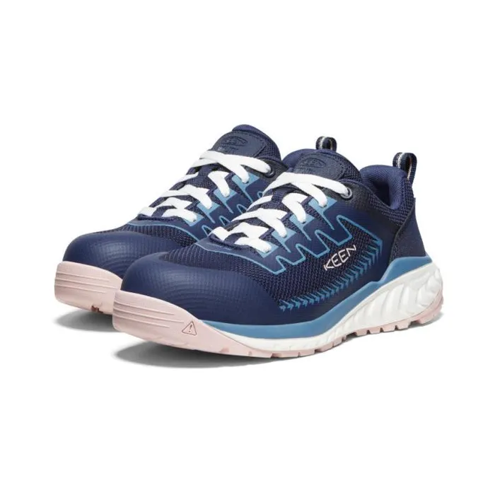 Arvada CarbonFiber Toe Blue Work Shoe Women KEEN Work Boots and Shoes Arvada CarbonFiber Toe Blue Work Shoe Women KEEN Work Boots and Shoes