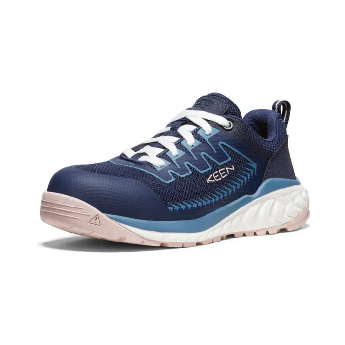 Arvada CarbonFiber Toe Blue Work Shoe Women KEEN Work Boots and Shoes Arvada CarbonFiber Toe Blue Work Shoe Women KEEN Work Boots and Shoes