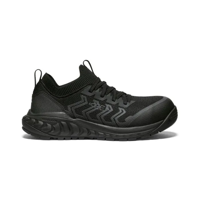 Arvada Shift CarbonFiber Toe BlackMagnet Work Slipon Women KEEN Work Boots and Shoes