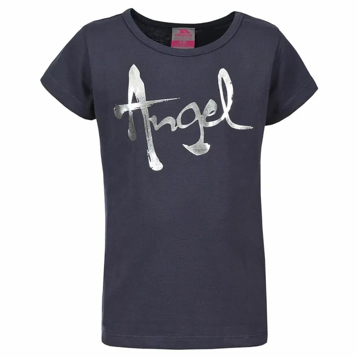 Avis Printed TShirt Ink Kids Trespass Tshirts and Tops