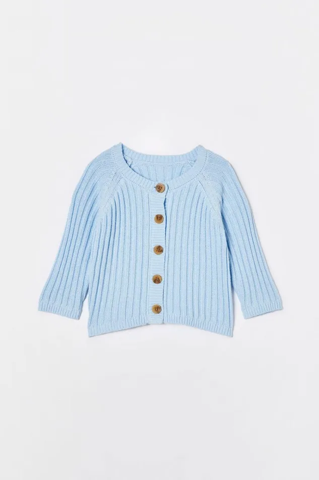 Baby Tops Jackets and Sweaters Cotton On Organic Knit Cardigan White Water Blue Baby Tops Jackets and Sweaters Cotton On Organic Knit Cardigan White Water Blue