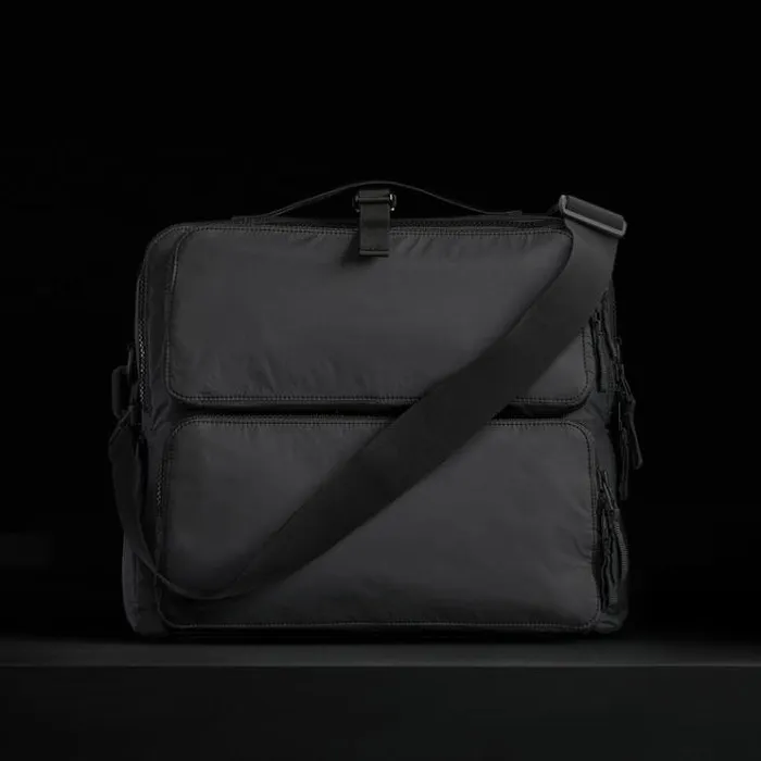 Backpacks Men James Perse Messenger Bag Black