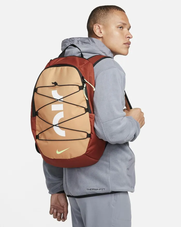 Bags And Backpacks WomenMen Nike Air Rugged Orangeamber Brownlime Blast