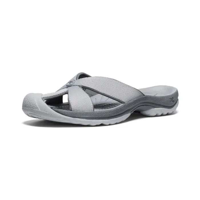 Bali AlloySteel Grey Leather FlipFlop Women KEEN SlipOns Bali AlloySteel Grey Leather FlipFlop Women KEEN SlipOns