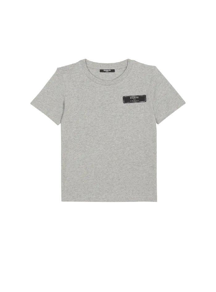 Balmain Kids Pierre Shortsleeved Tshirt Grey