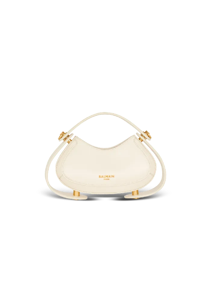 Balmain Mini Bags Women Small Jolie Madame Bag In Box Leather White