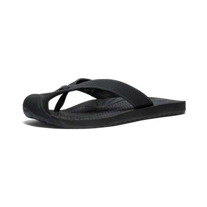 Barbados BlackSteel Grey Leather FlipFlop Women KEEN Sandals Barbados BlackSteel Grey Leather FlipFlop Women KEEN Sandals