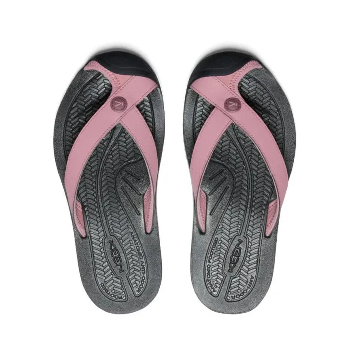 Barbados Nostalgia RoseBrindle Leather FlipFlop Women KEEN Sandals Barbados Nostalgia RoseBrindle Leather FlipFlop Women KEEN Sandals