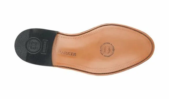 Barker Shoes Albert 8211 Black HiShine Brogue Black Hishine Brogue Mens