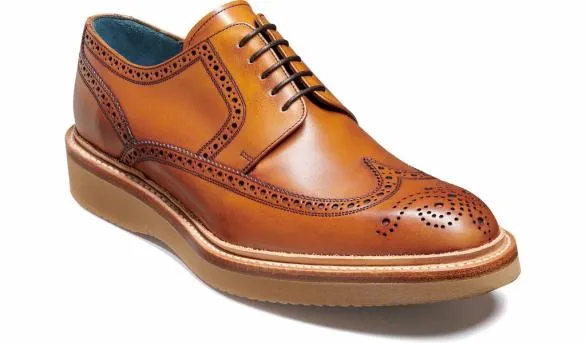 Barker Shoes Bill 8211 Rosewood Hand Painted Rosewood Hand Painted Mens