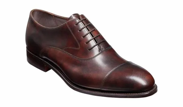 Barker Shoes Falsgrave 8211 Dark Brown Shadow Calf Oxford Dark Brown Shadow Calf Oxford Mens