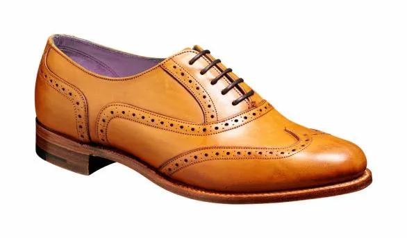 Barker Shoes Freya 8211 Cedar Calf Brogue Shoe Cedar Calf Brogue Shoe Womens