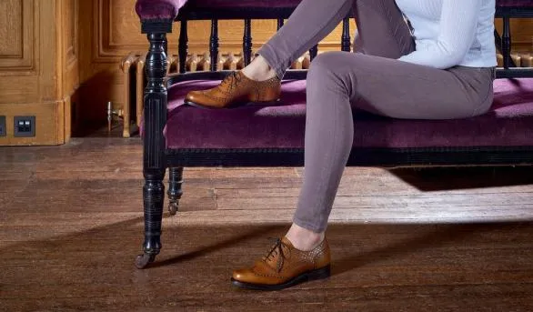 Barker Shoes Freya 8211 Cedar Calf Studs 8211 Brogue Shoe Womens Cedar Calf Studs 8211 Brogue Shoe Womens Womens Barker Shoes Freya 8211 Cedar Calf Studs 8211 Brogue Shoe Womens Cedar Calf Studs 8211 Brogue Shoe Womens Womens