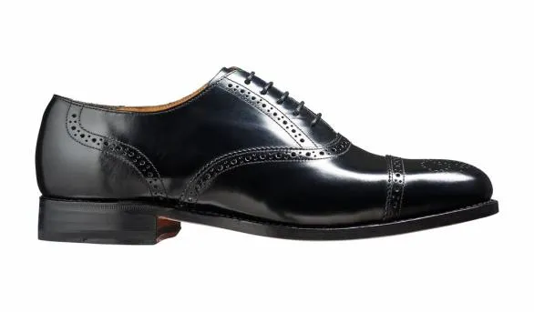 Barker Shoes Gatwick 8211 Black HiShine Black Hishine Mens