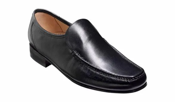 Barker Shoes Javron 8211 Black Calf Loafer Black Calf Loafer Mens