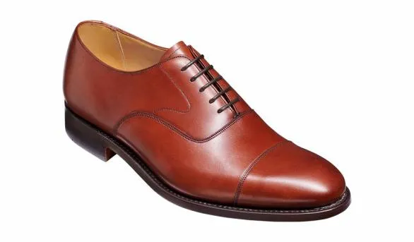 Barker Shoes Malvern 8211 Rosewood Calf Oxford Rosewood Calf Oxford Mens