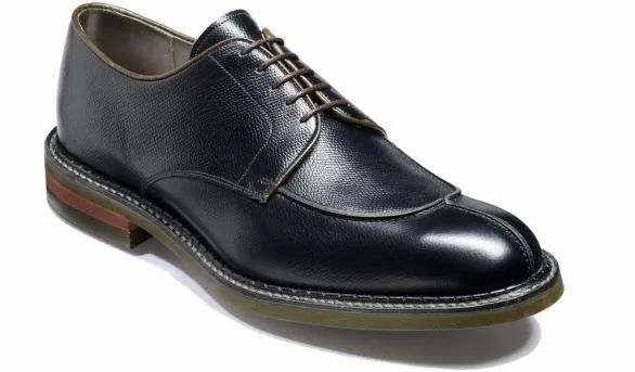 Barker Shoes Milbury 8211 Black Alpine Grain Black Alpine Grain Mens