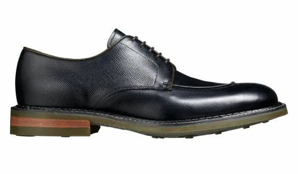 Barker Shoes Milbury 8211 Black Alpine Grain Black Alpine Grain Mens
