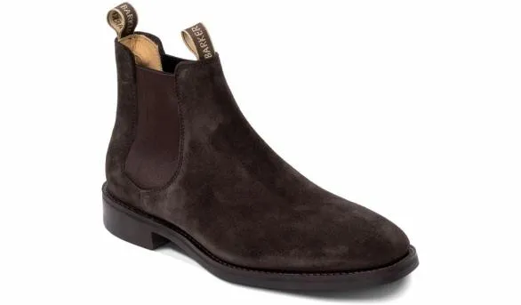 Barker Shoes Sutton 8211 Dark Brown Suede Dark Brown Suede Mens