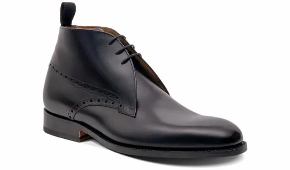 Barker Shoes Tyne 8211 Black Calf Black Calf Mens