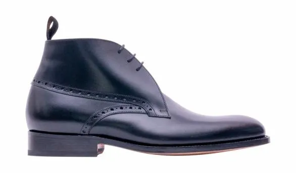 Barker Shoes Tyne 8211 Black Calf Black Calf Mens