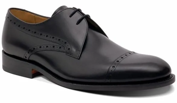 Barker Shoes Wye 8211 Black Calf Black Calf Mens