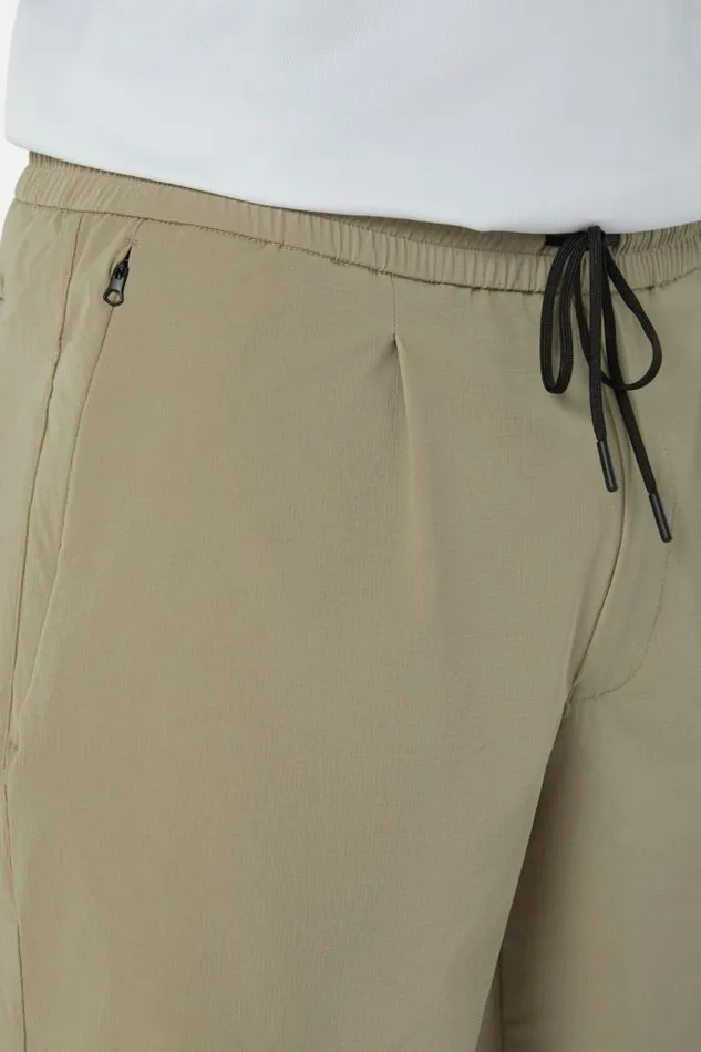 Bermuda Men Boggi Milano Bermuda Shorts In Stretch Recycled Nylon Beige Bermuda Men Boggi Milano Bermuda Shorts In Stretch Recycled Nylon Beige