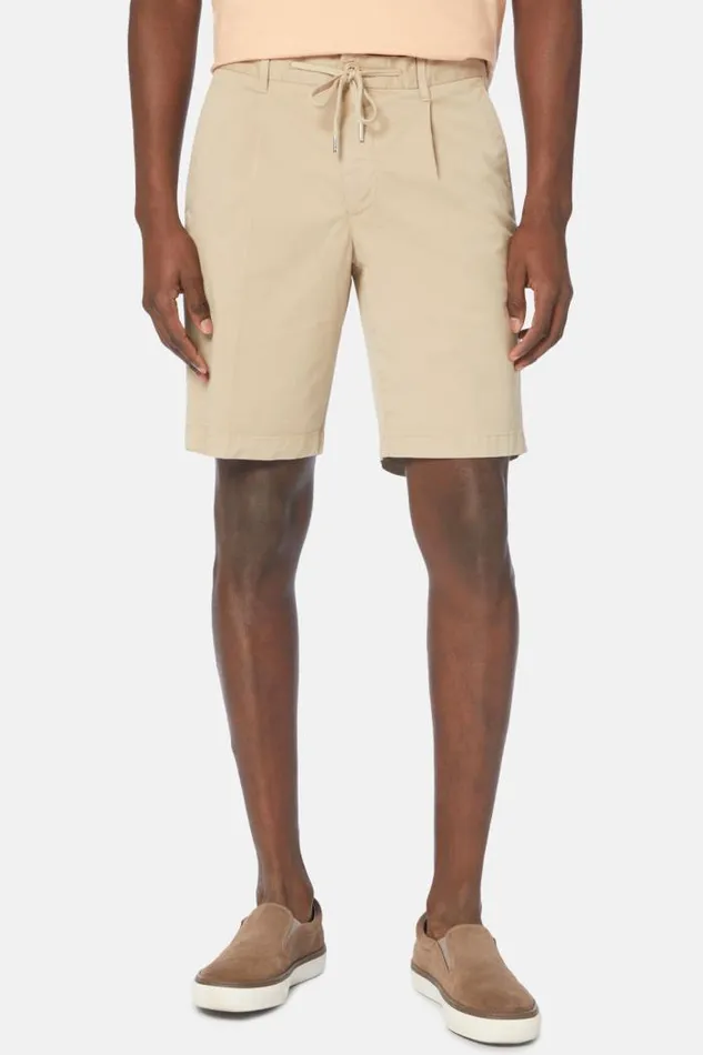 Bermuda Men Boggi Milano Stretch Cotton Summer Bermuda Shorts Beige Bermuda Men Boggi Milano Stretch Cotton Summer Bermuda Shorts Beige